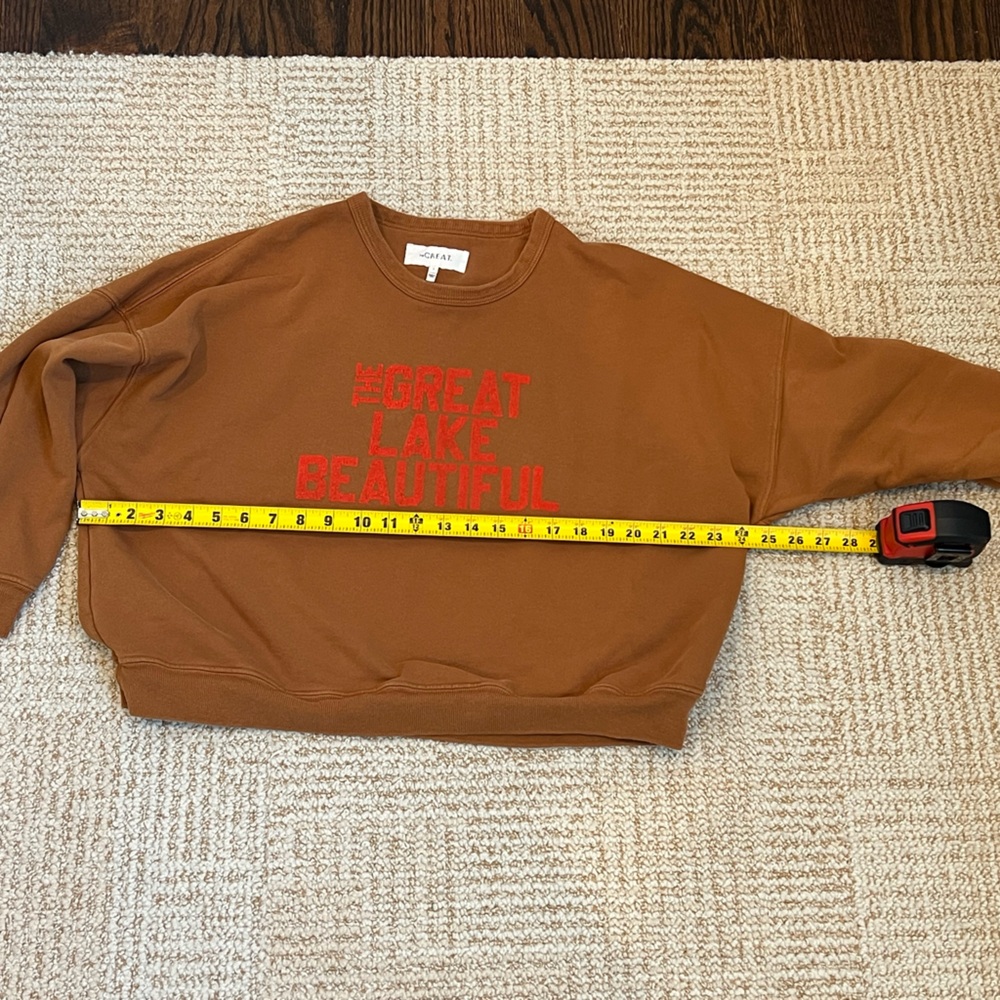 The Great Lake Beautiful Sweatshirt Size 3